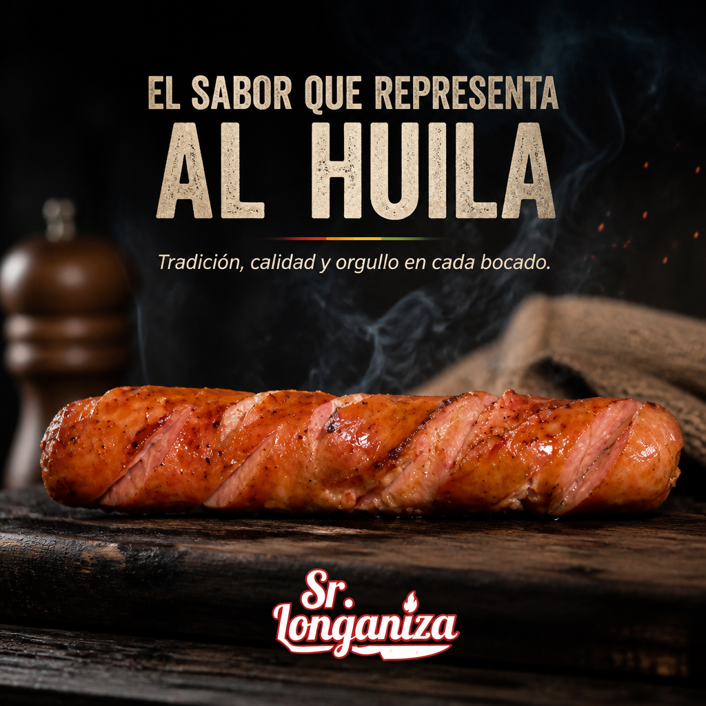 Producto Sr. Longaniza preparado a la parrilla