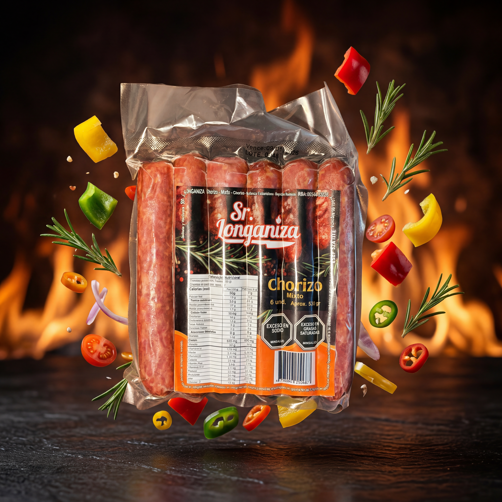 Chorizos mixtos